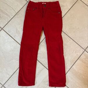 Boys Jcrew corduroy pants size 5